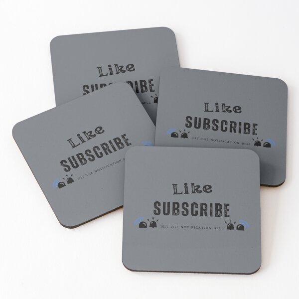 Item preview, Like Subscribe And Hit the Notification Bell designed and sold by SkyShoppingHome.