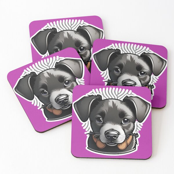 Item preview, happy dog decal designed and sold by Modefissi.