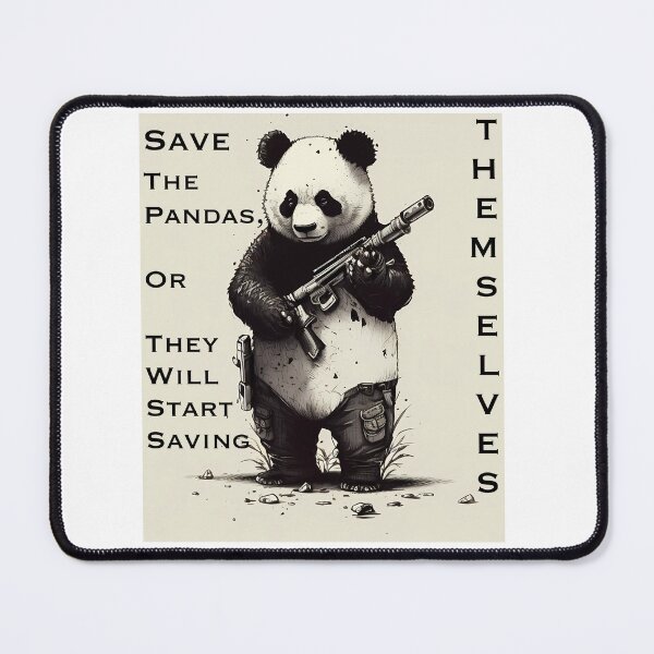 Item preview, Save the pandas designed and sold by nemfisart.
