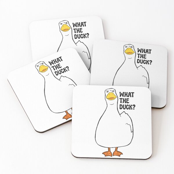 Item preview, What the duck stickers designed and sold by RhythmK.