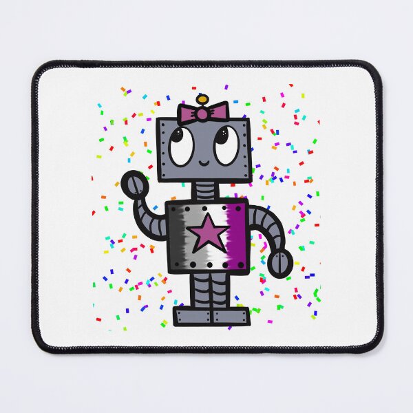 Item preview, Femme Acebot designed and sold by CoriCatDesign.
