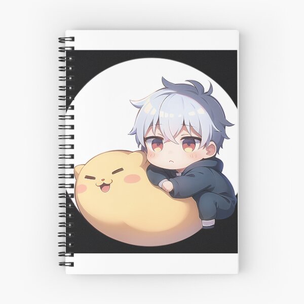 Item preview, A Beautiful Cute Chibi Boy Sticker Very Kawaii Sticker designed and sold by HikariAtelier.