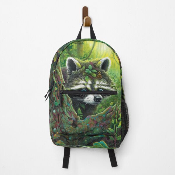 Item preview, "Raccoon Magic: A Playful Peek into the Wild" designed and sold by Mykhailov.