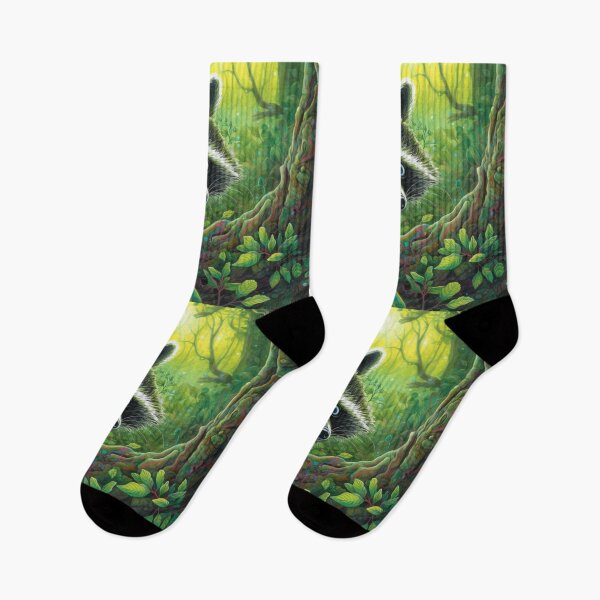 Item preview, "Raccoon Magic: A Playful Peek into the Wild" designed and sold by Mykhailov.