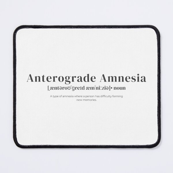 Item preview, Anterograde Amnesia designed and sold by shieldsjohan.