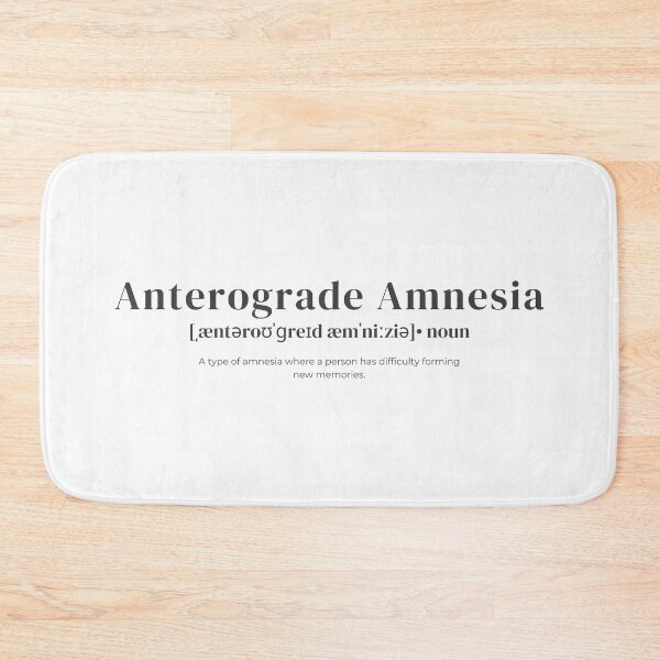 Item preview, Anterograde Amnesia designed and sold by shieldsjohan.