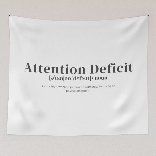 Item preview, Attention Deficit designed and sold by shieldsjohan.