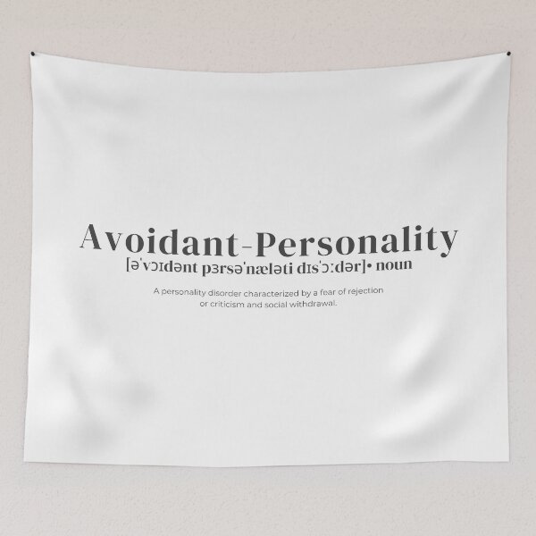 Item preview, Avoidant-Personality designed and sold by shieldsjohan.