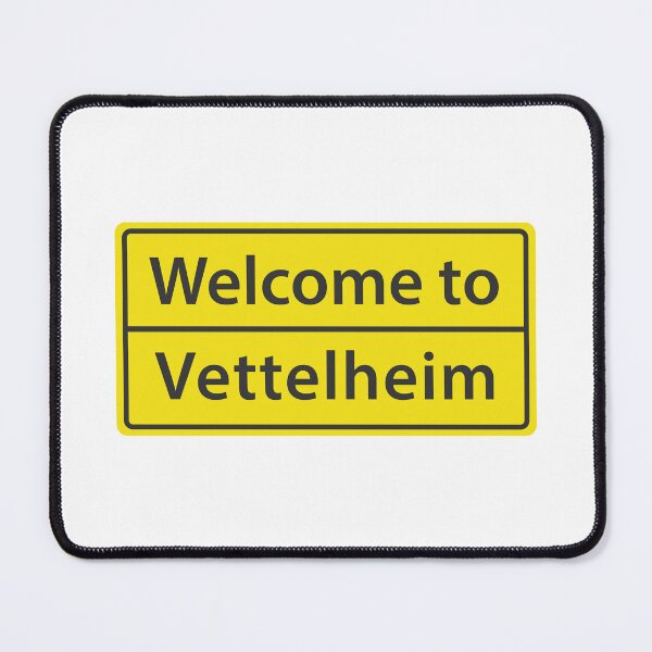 Item preview, Welcome to Vettelheim - Seb´s Hometown Sign designed and sold by vickadesigns.