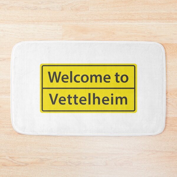 Item preview, Welcome to Vettelheim - Seb´s Hometown Sign designed and sold by vickadesigns.
