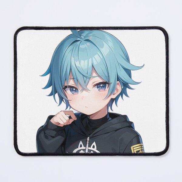 Item preview, A Beautiful Cute Chibi Boy Sticker Very Kawaii Sticker designed and sold by HikariAtelier.