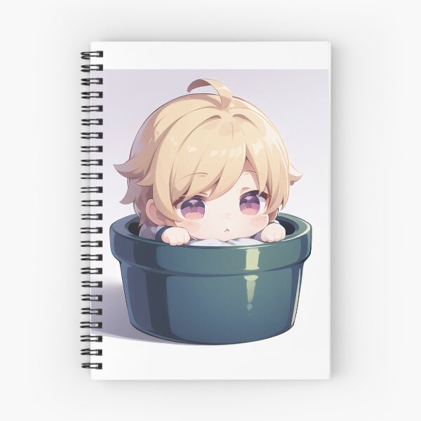 Item preview, A Beautiful Cute Chibi Boy Sticker Very Kawaii Sticker designed and sold by HikariAtelier.