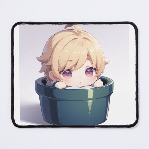Item preview, A Beautiful Cute Chibi Boy Sticker Very Kawaii Sticker designed and sold by HikariAtelier.