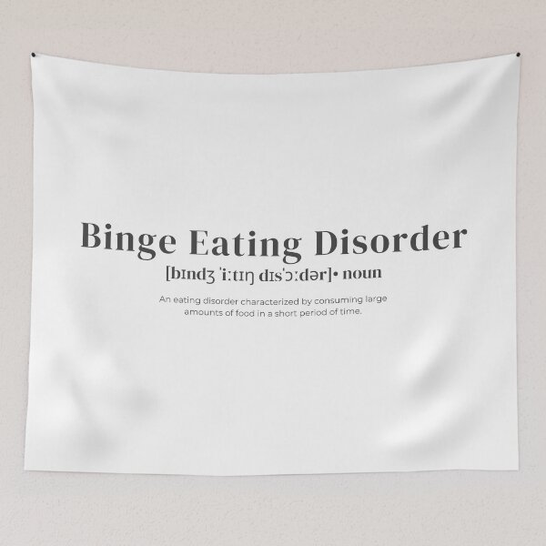 Item preview, Binge Eating Disorder designed and sold by shieldsjohan.