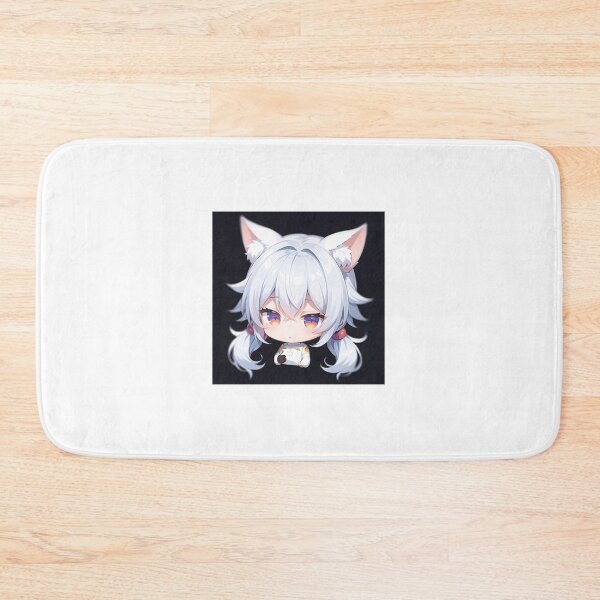 Item preview, A Beautiful Cute Chibi Wolf Boy Sticker Very Kawaii Sticker designed and sold by HikariAtelier.