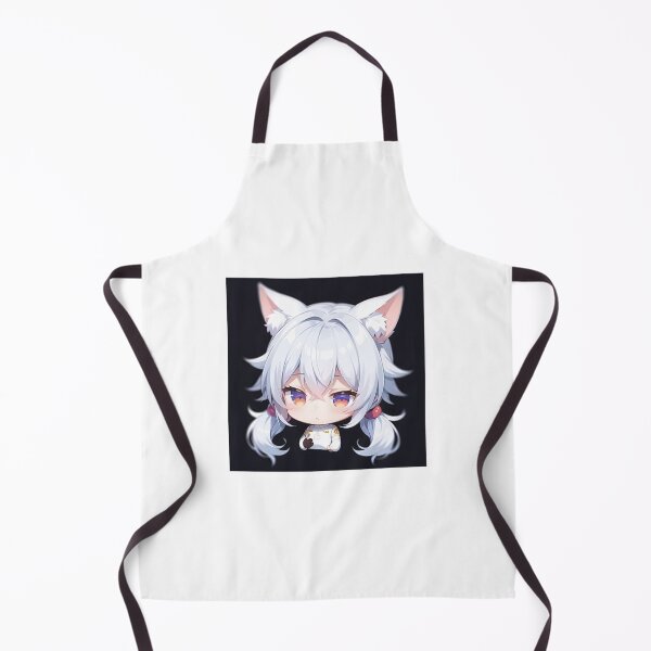 Item preview, A Beautiful Cute Chibi Wolf Boy Sticker Very Kawaii Sticker designed and sold by HikariAtelier.
