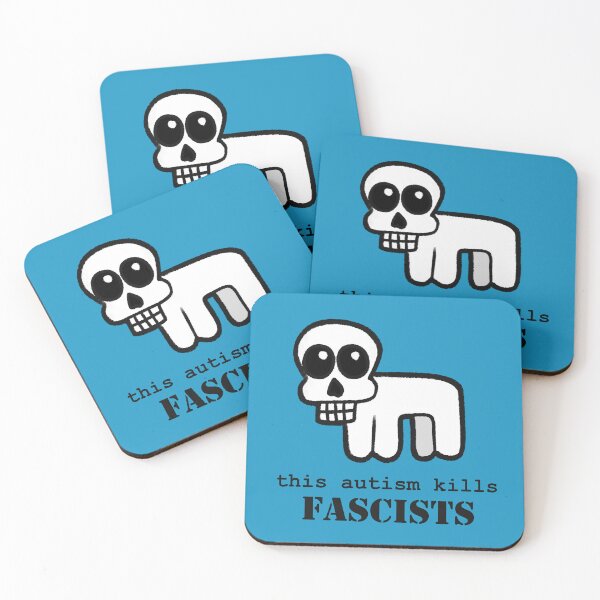 Item preview, This Autism Kills Fascists designed and sold by gnomeskillet.