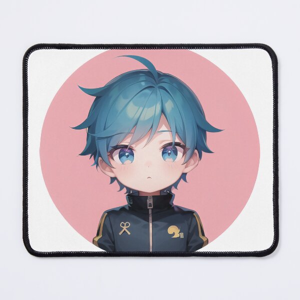 Item preview, A Beautiful Cute Chibi Boy Sticker Very Kawaii Sticker designed and sold by HikariAtelier.
