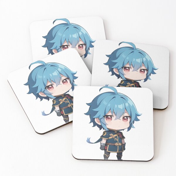 Item preview, A Beautiful Cute Chibi Boy Sticker Very Kawaii Sticker designed and sold by HikariAtelier.