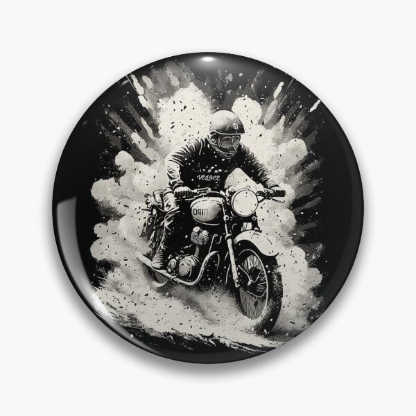 Item preview, Trail Motorcycle Rider with Dirt Bike designed and sold by Rob Wilson.