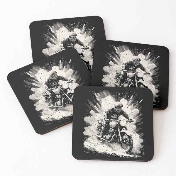 Item preview, Trail Motorcycle Rider with Dirt Bike designed and sold by Rob Wilson.