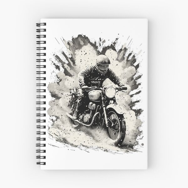 Item preview, Trail Motorcycle Rider with Dirt Bike designed and sold by Rob Wilson.
