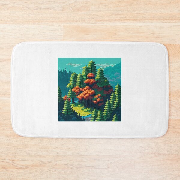 Item preview, Lost in the pixel forest designed and sold by ORVIATO.