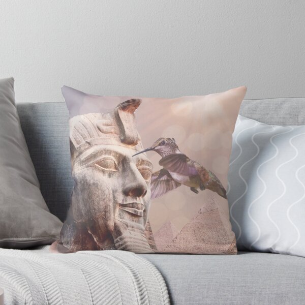 In Silence | Mystic Path Oracle Artwork Throw Pillow