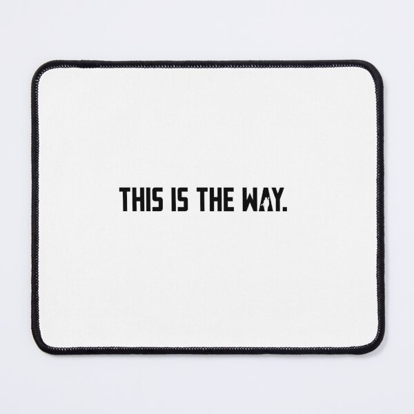 Item preview, This Is The Way Sticker designed and sold by jas-nas.