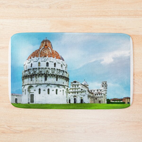 Item preview, Watercolor painting of Pisa, Italy designed and sold by thelazypigeon.