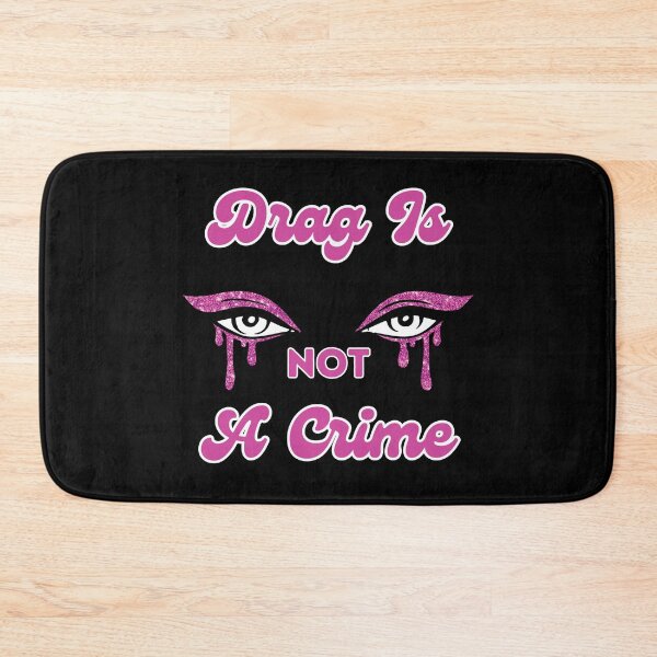 Item preview, Drag Is Not A Crime Dripping Sexy Makeup Eyes Pink designed and sold by KinkShoppe.