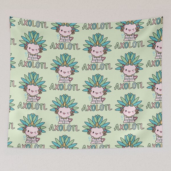 Item preview, Axolotl Tlatoani designed and sold by XoTheMonster.
