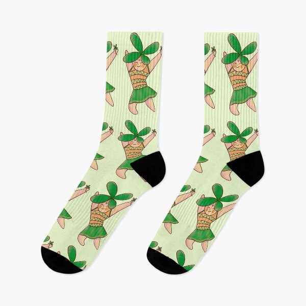 Item preview, Lucky girl with four leaf clover, version 2 designed and sold by IULIART.