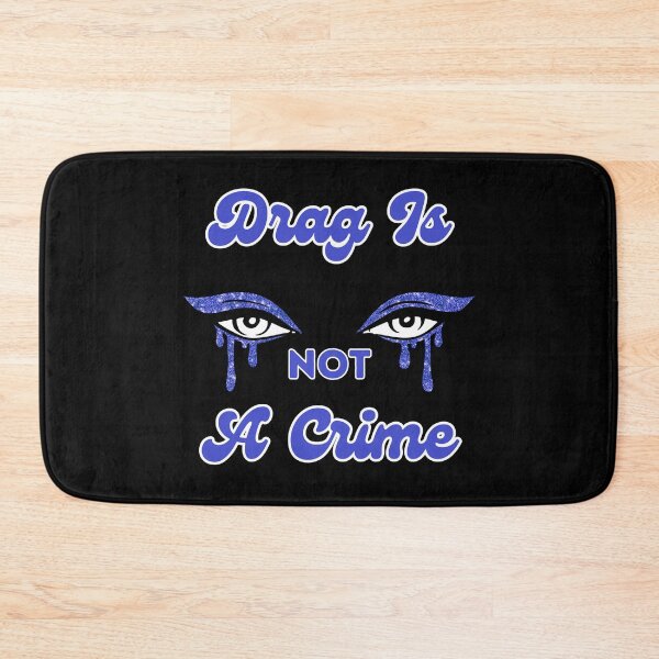 Item preview, Drag Is Not A Crime Dripping Sexy Makeup Eyes Blue designed and sold by KinkShoppe.