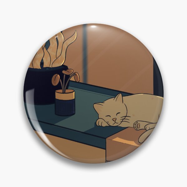 Item preview, Sun Rays Bedroom Illustration (Orange & Blue) designed and sold by HiyaGaia.