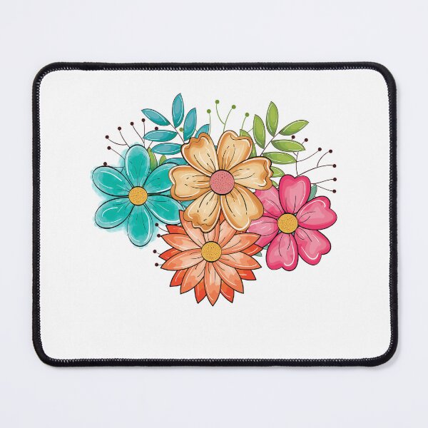 Item preview, watercolor bouquet of flowers designed and sold by Inferna-Love Creations.
