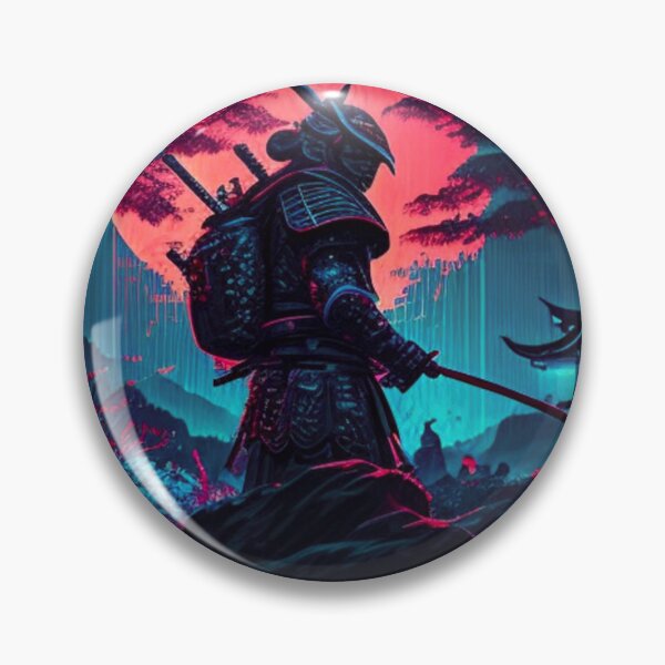 Item preview, Neon Samurai designed and sold by FattoAMano.