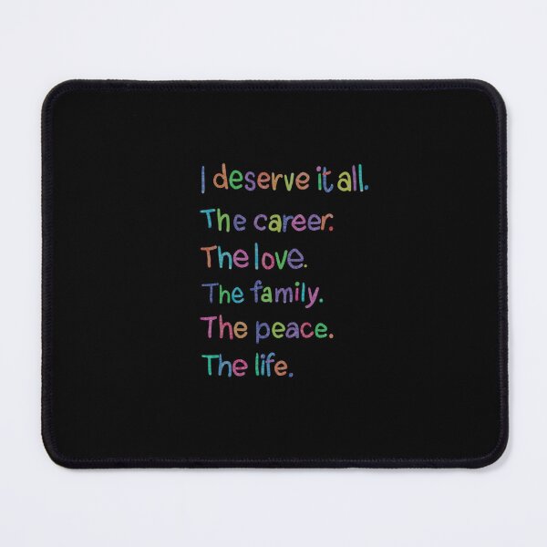 Item preview, I deserve it all rainbow designed and sold by chuckletuckle.