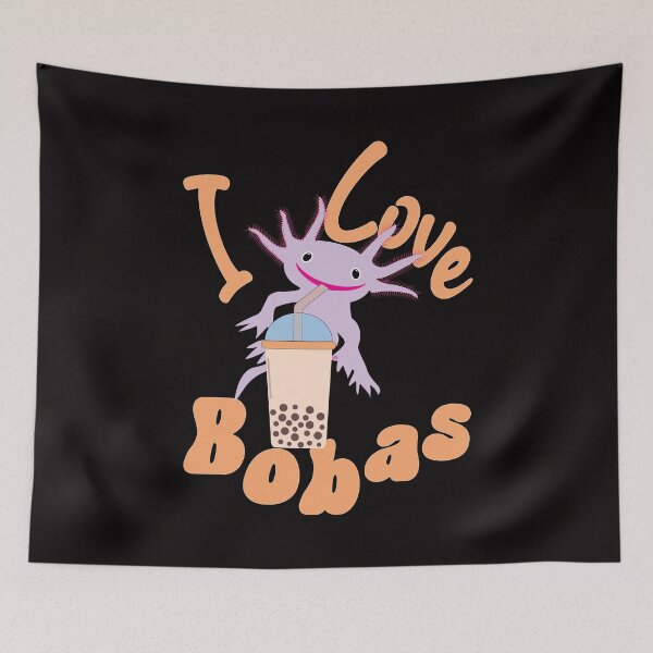 Item preview, boba axolotl shirts, by DAM Creative, designed and sold by DAM Creative ⭐⭐⭐⭐⭐.