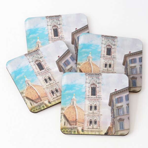 Item preview, Florence watercolor painting designed and sold by thelazypigeon.