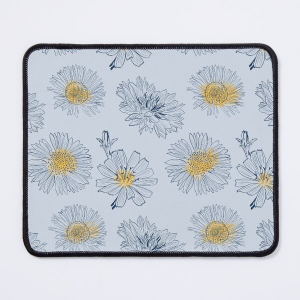 Item preview,  Blue on Blue Floral designed and sold by Anealart.
