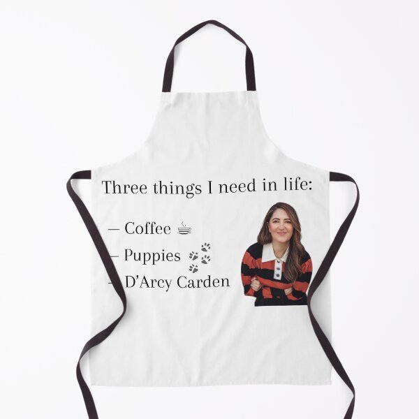 Item preview, Copy of Three things I need in life: Coffee, Puppies, and D’Arcy Carden designed and sold by Katy Caldwell.