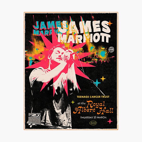 Aperçu de l'œuvre JAMES MARRIOTT AU ROYAL ALBERT HALL créée et vendue par drugstorealien.