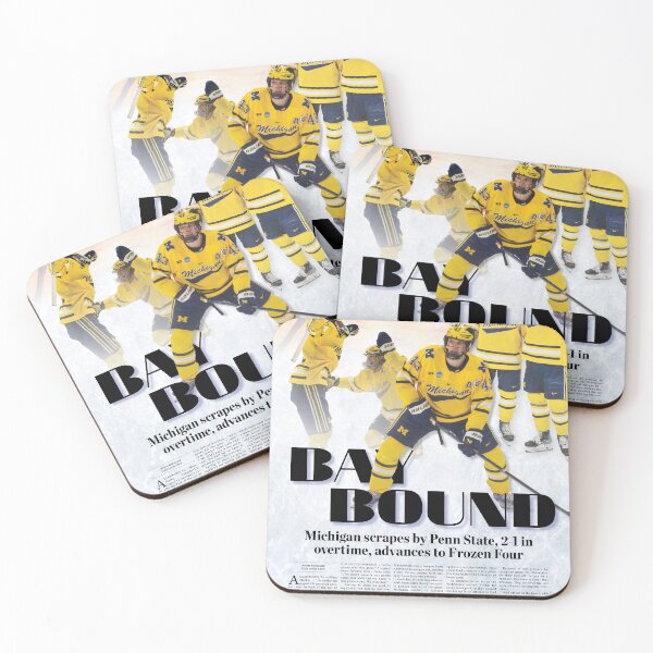 Item preview, 3/27 The Michigan Daily Sports Monday Cover Frozen Four designed and sold by michigan-daily.