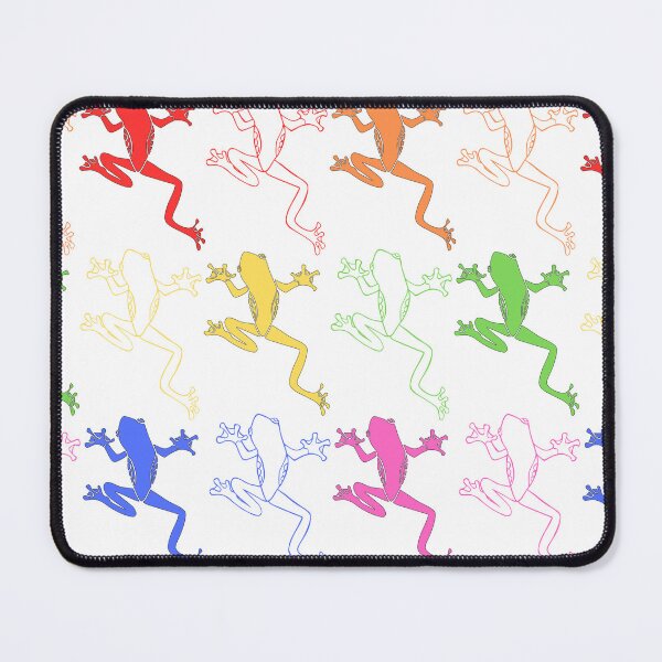 Item preview, Rainbow Climbing Frogs designed and sold by Emilou-designs.
