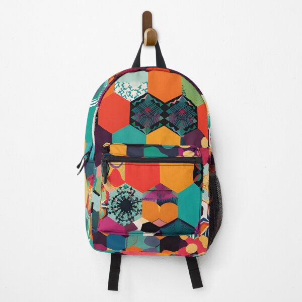 Item preview, Dynamic Geometric Shapes Pattern Abstract Modern Colorful Simple designed and sold by shashtopia.