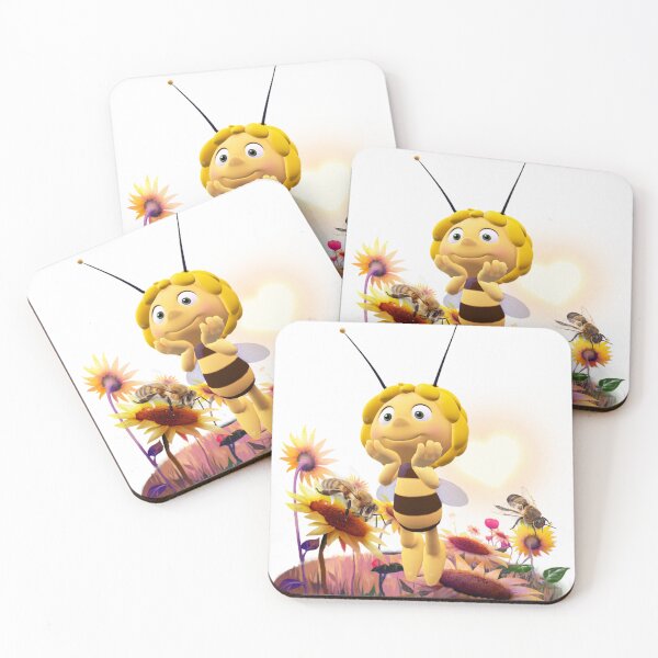 Item preview, bee on a sunflower designed and sold by store-sadki.