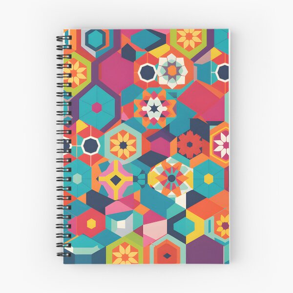 Item preview, Dynamic Geometric Shapes Pattern Abstract Modern Colorful Simple designed and sold by shashtopia.