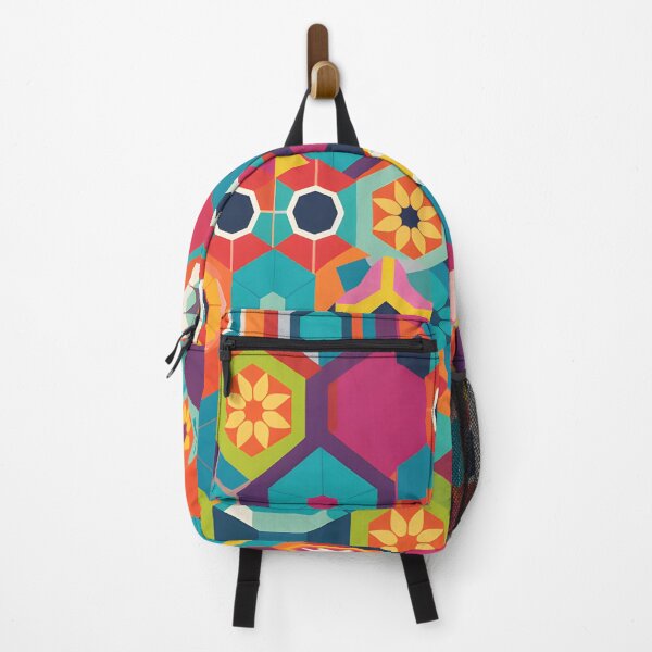 Item preview, Dynamic Geometric Shapes Pattern Abstract Modern Colorful Simple designed and sold by shashtopia.