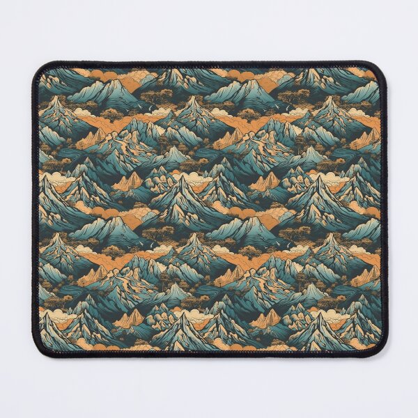 Item preview, Moutains, Mountain Pattern, Digital Art, Printable, Print designed and sold by Almondille.